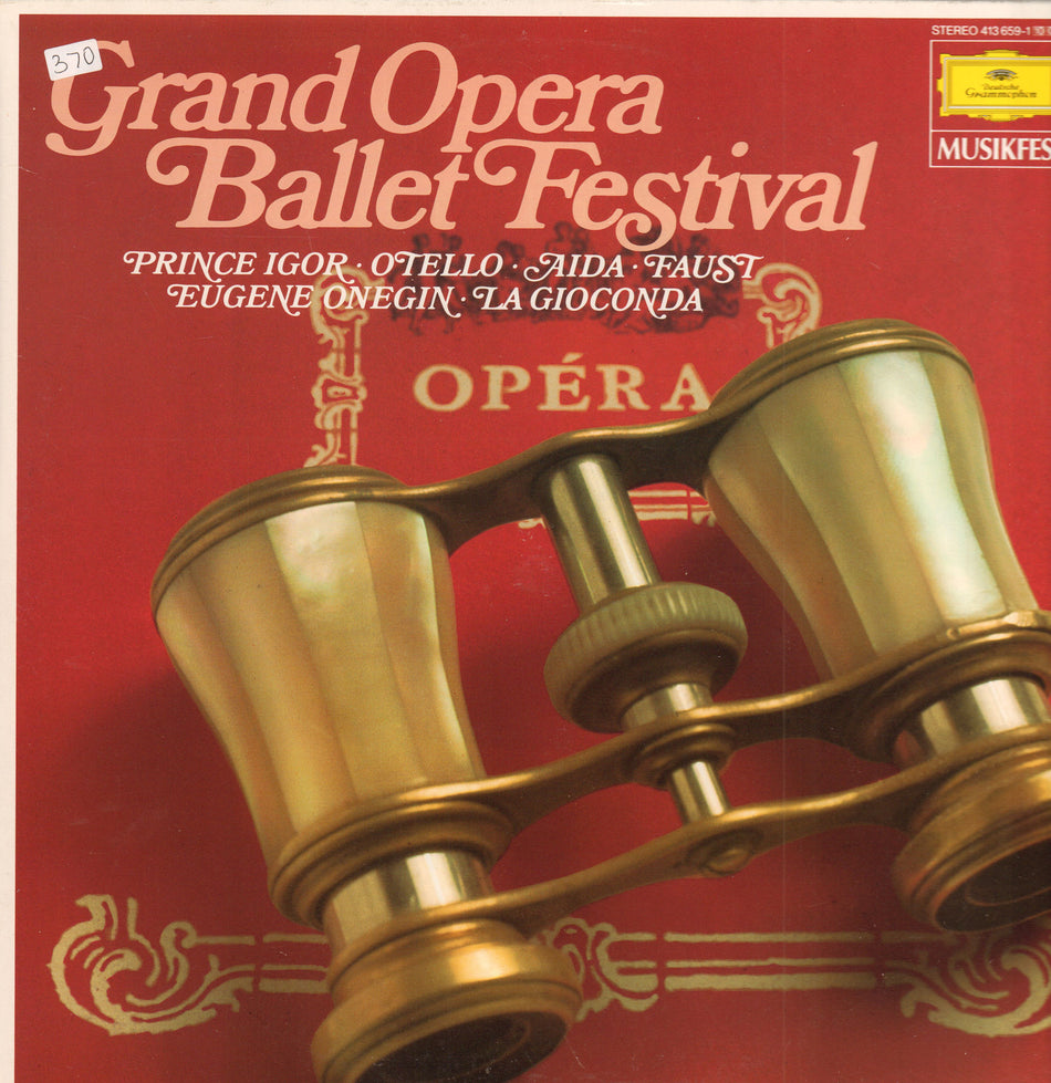 Various Classical-Grand Opera Ballet Festival-Deutsche Grammophon-Vinyl LP