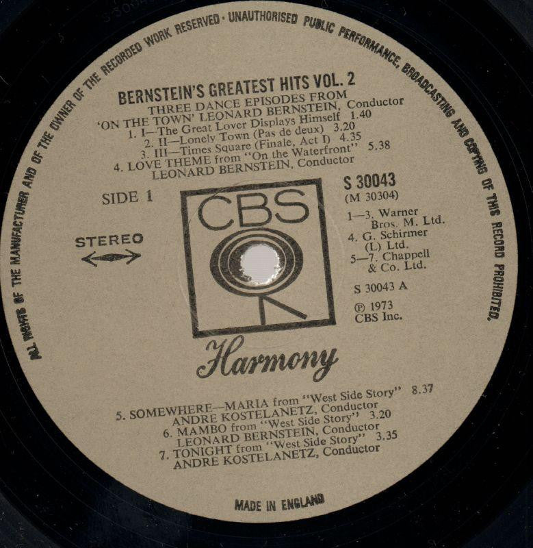 Greatest Hits Vol.2-CBS-Vinyl LP-Ex/VG+