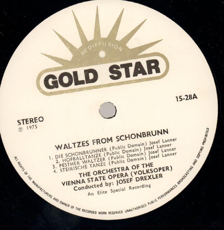 Waltzes From Schonbrunn-Gold Star-Vinyl LP-Ex-/VG+