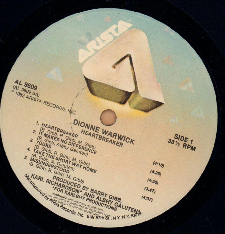 Heartbreaker-Arista-Vinyl LP-VG+/Ex