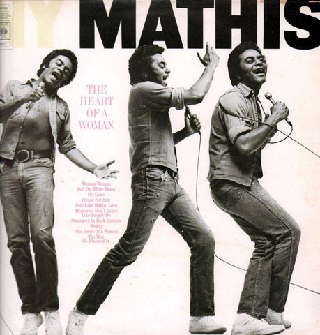 Johnny Mathis-The Heart of A Woman-CBS-Vinyl LP