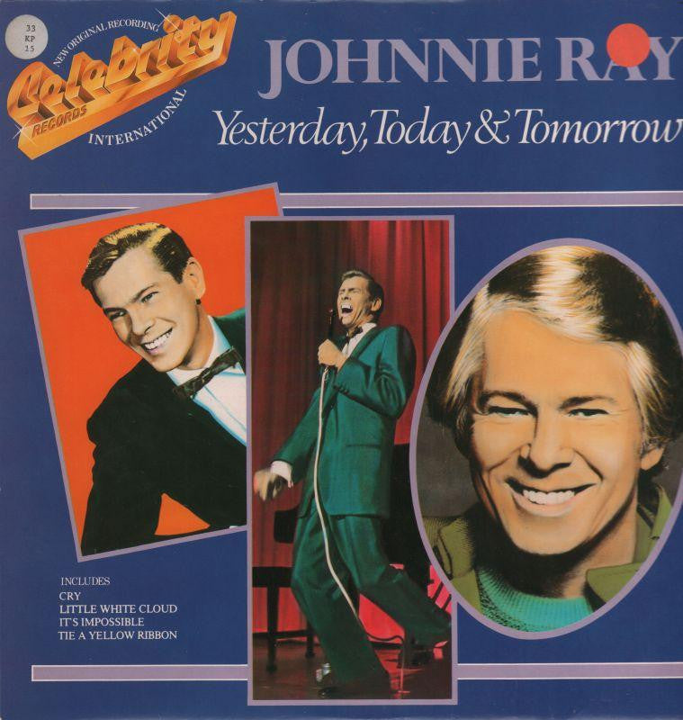 Johnnie Ray-Yesterday Today & Tomorrow-Celebrity-Vinyl LP