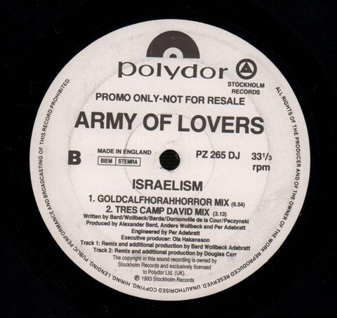 Israelism-Polydor-12" Vinyl-VG/Ex