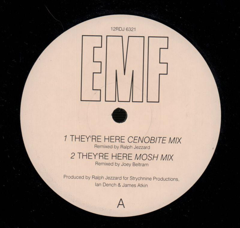 EMF-They're Here-Parlophone-12" Vinyl
