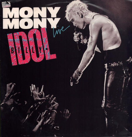 Billy Idol-Mony Mony Live-Chrysalis-12" Vinyl P/S