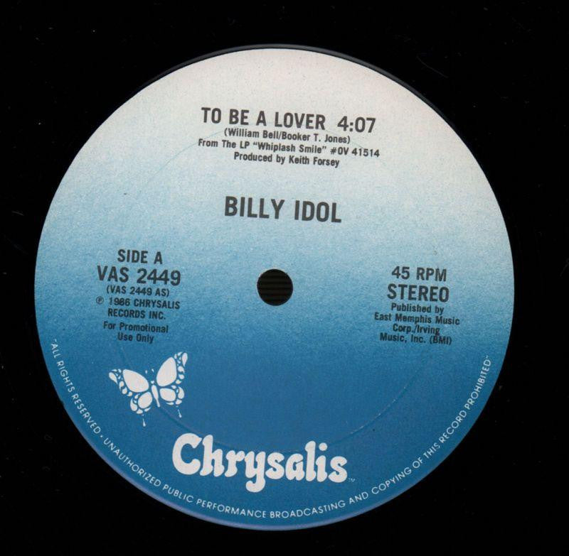 To Be A Lover-Chrysalis-12" Vinyl P/S-VG/Ex