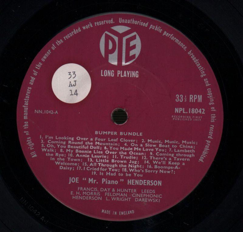 Bumper Bundle-Pye-Vinyl LP-VG/VG