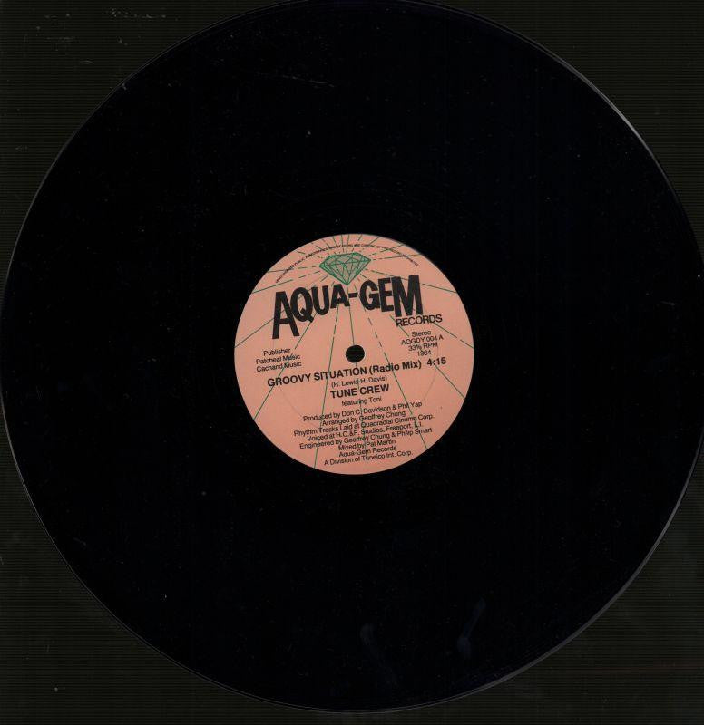 Tune Crew-Groovy Situation-Aqua Gem-12" Vinyl-Ex/Ex