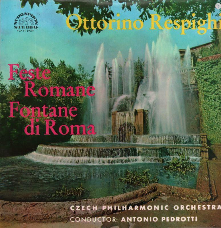 Respighi-Feste Romane Czech Philharmonic-Supraphon-Vinyl LP