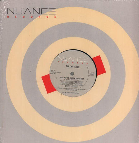 The Chi-Lites-Hard Act To Follow-Nuance-12" Vinyl