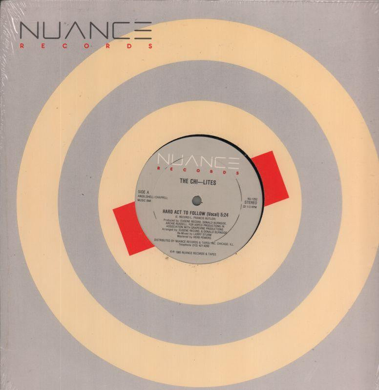 The Chi-Lites-Hard Act To Follow-Nuance-12" Vinyl
