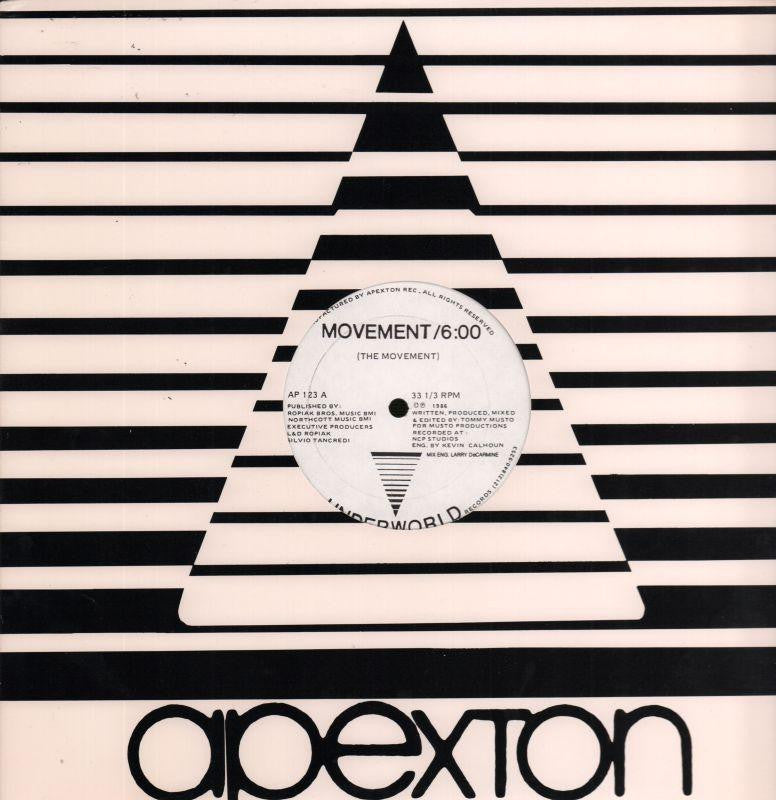 The Movement-Movement-Underworld-12" Vinyl-Ex/VG