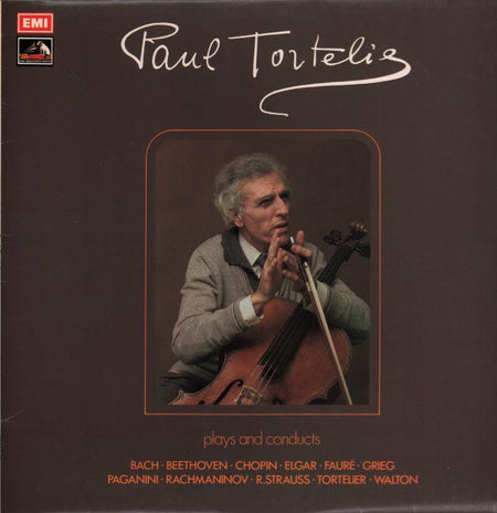 Paul Tortelier-Plays And Conducts-HMV-Vinyl LP