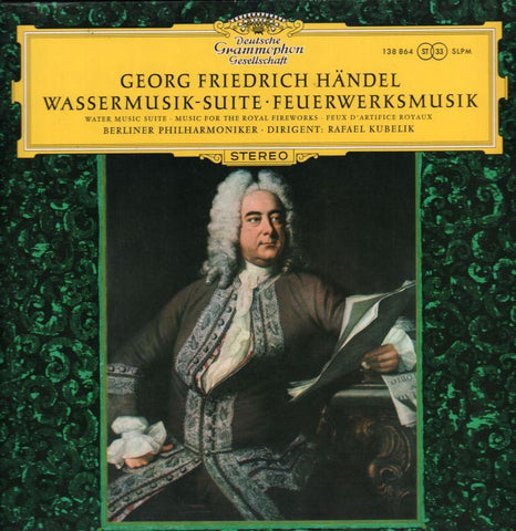 Handel-Wassermusik Berlin Philharmonic Kubelik-Deutsche Grammophon-Vinyl LP