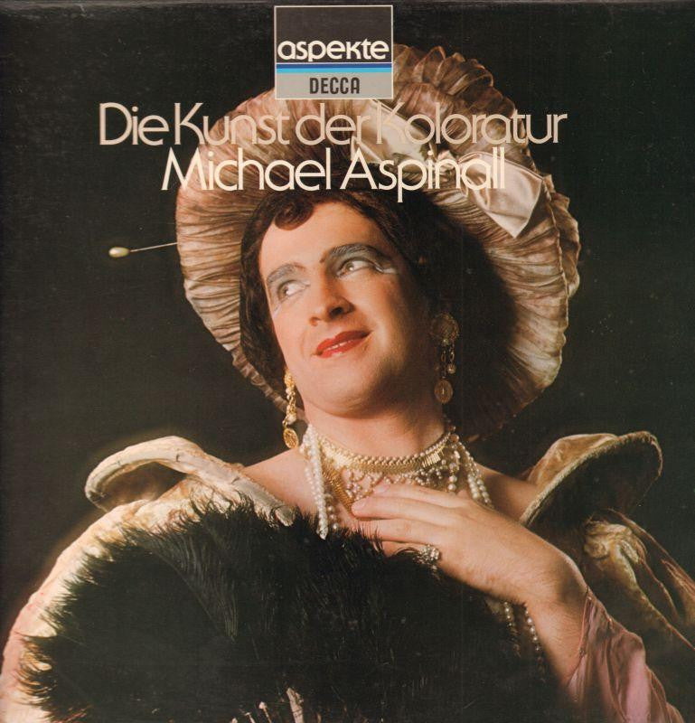 Michael Aspinall-Die Kunst Der Koloratur-Decca-Vinyl LP-VG/Ex+
