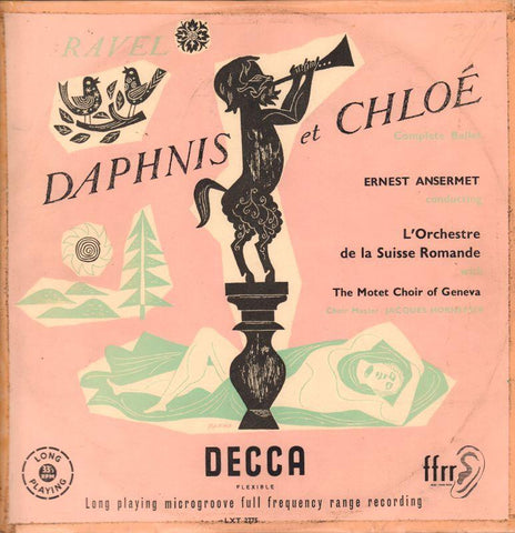 Ravel-Daphnis Et Chloe Ansermet-Decca-Vinyl LP