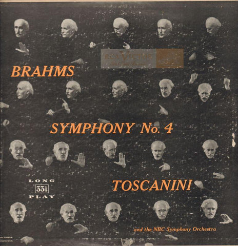 Brahms-Symphony No.4 Toscanini-RCA-Vinyl LP