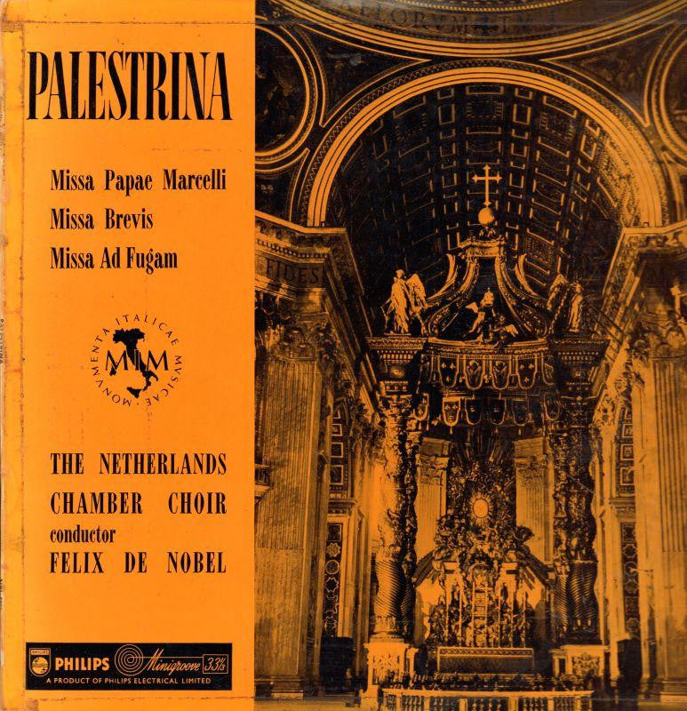 The Netherlands Chamber Choir-Palestrina-Philips-Vinyl LP-VG/VG