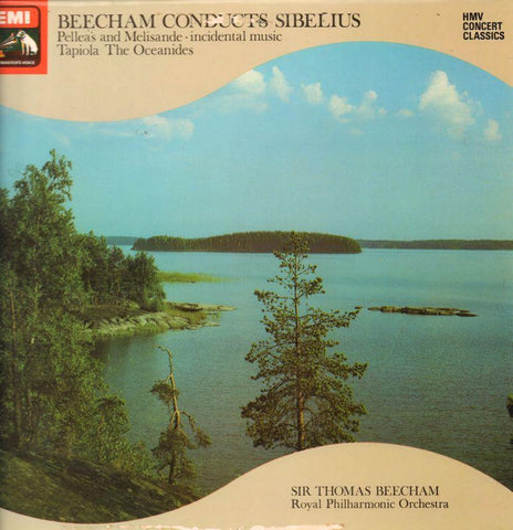 Sibelius-Beecham Conducts-HMV-Vinyl LP