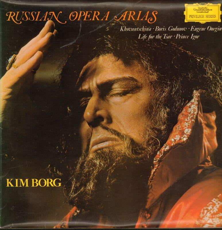 Kim Borg-Russian Opera Arias-Deutsche Grammophon-Vinyl LP-VG/Ex