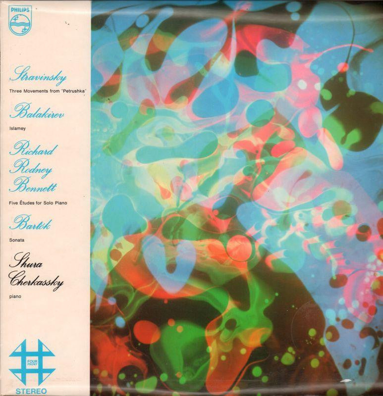 Stranvinsky-Three Movements From Petrushka Shura Cherkassky-Four Front-Vinyl LP-Ex-/Ex