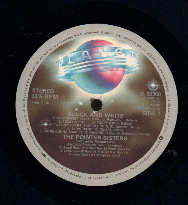 Black & White-Planet-Vinyl LP-VG/Ex