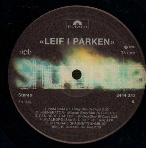 Leif I Parken-Polydor-Vinyl LP-VG/VG