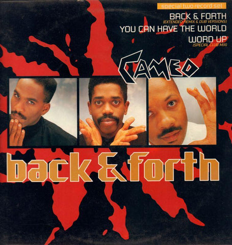 Cameo-Back & Forth-Club-2x12" Vinyl Gatefold