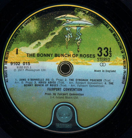 The Bonny Bunch Of Roses-Vertigo-Vinyl LP Gatefold-VG-/Ex