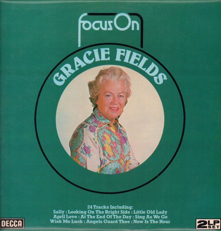 Gracie Fields-Focus On-Decca-2x12" Vinyl LP Gatefold-VG/NM