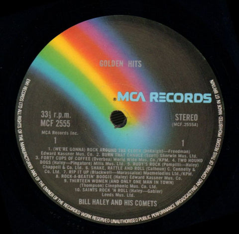 Bill Haley-MCA-Vinyl LP-G/VG+