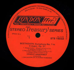 Symphony No.1/ 8-Ansermet-London-Vinyl LP-Ex/Ex