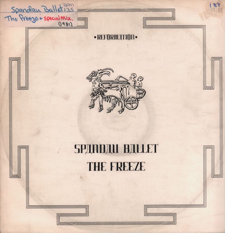 The Freeze-Chysalis-12" Vinyl