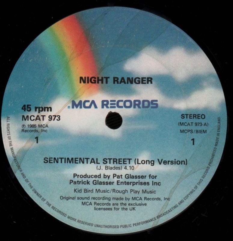 Sentimental Street-MCA-12" Vinyl-VG/VG