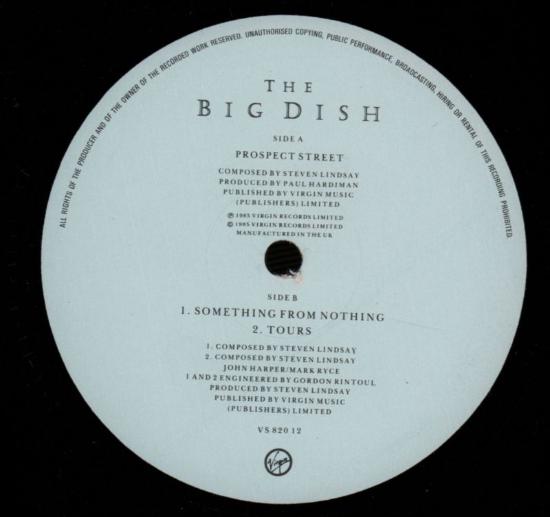 Prospect Street-Virgin-12" Vinyl-VG+/VG