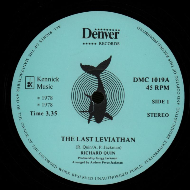 The Last Leviathan-Denver-12" Vinyl-Ex/Ex