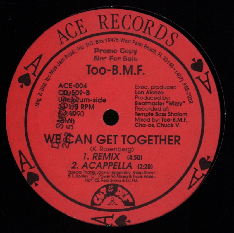 I'm Doggin Ya-Ace-12" Vinyl-VG/VG