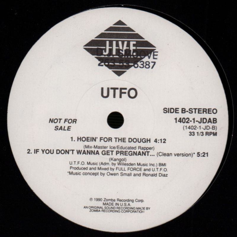 If You Don't Wanna Get Pregnant-JIVE-12" Vinyl-VG/VG