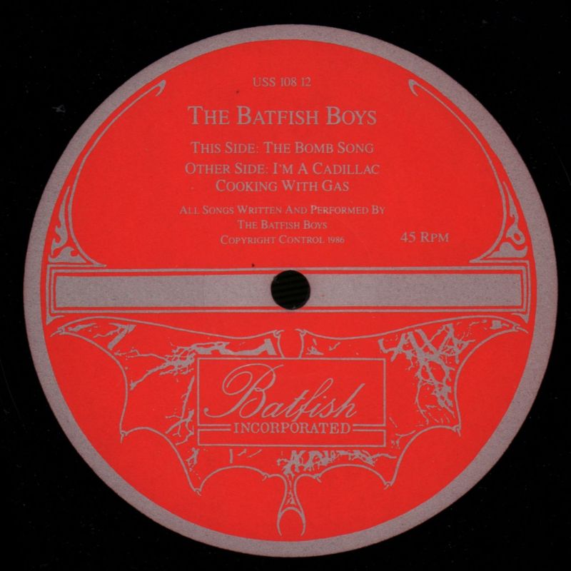 The Bomb Song-Batfish-12" Vinyl-VG+/Ex