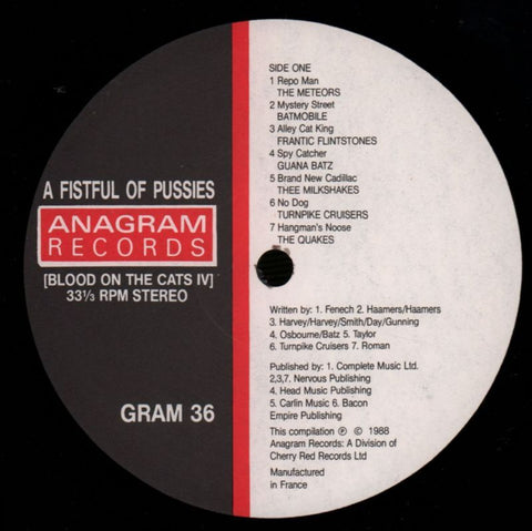 A Fistful Of Pussies-Anagram-Vinyl LP-Ex+/NM