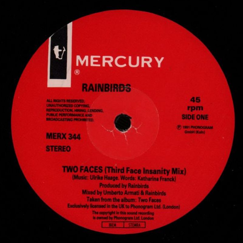 Two Faces-Mercury-12" Vinyl