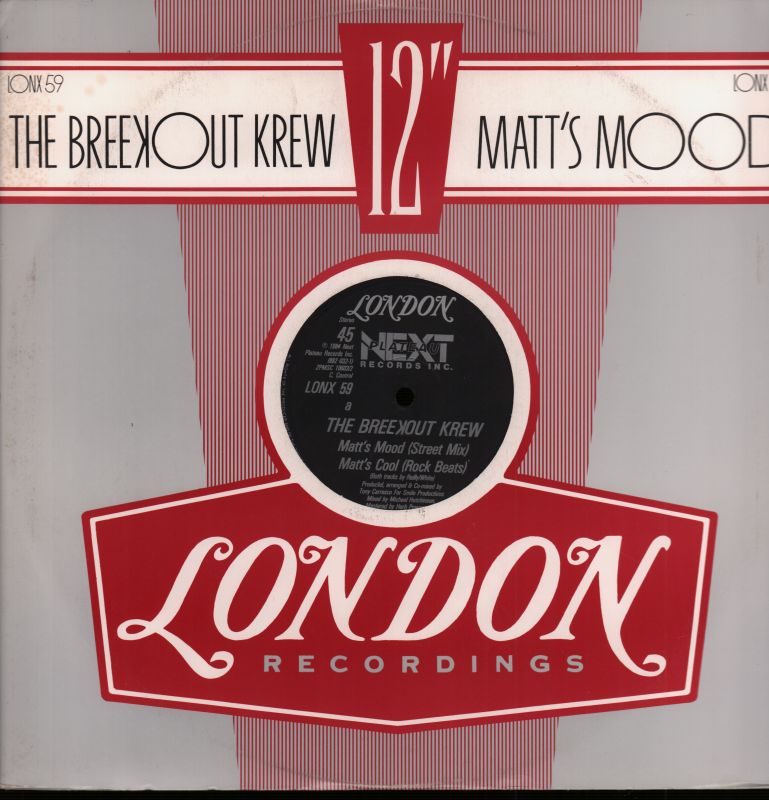 Matt's Mood-London-12" Vinyl