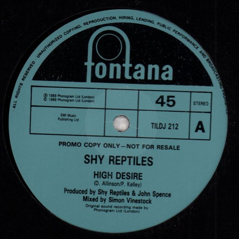 High Desire-Fontana-12" Vinyl