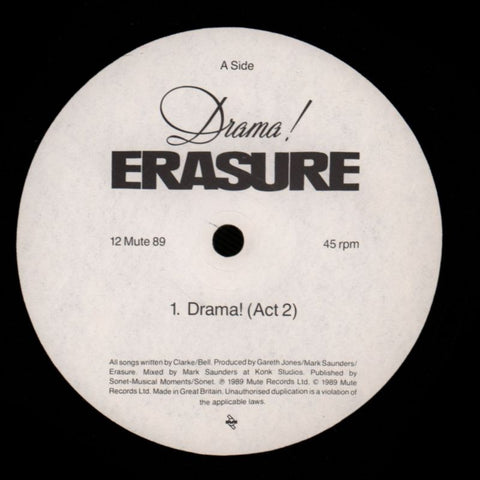 Drama-Mute-12" Vinyl-Ex/Ex