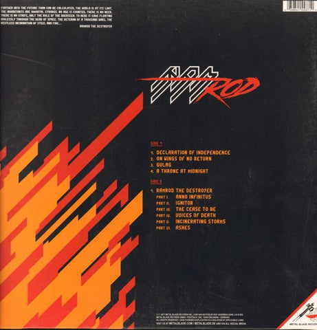 Rod-Metal Blade-Vinyl LP Gatefold-M/M