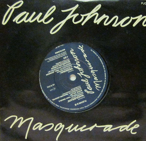 Paul Johnson-Masquarade-CBS-7" Vinyl