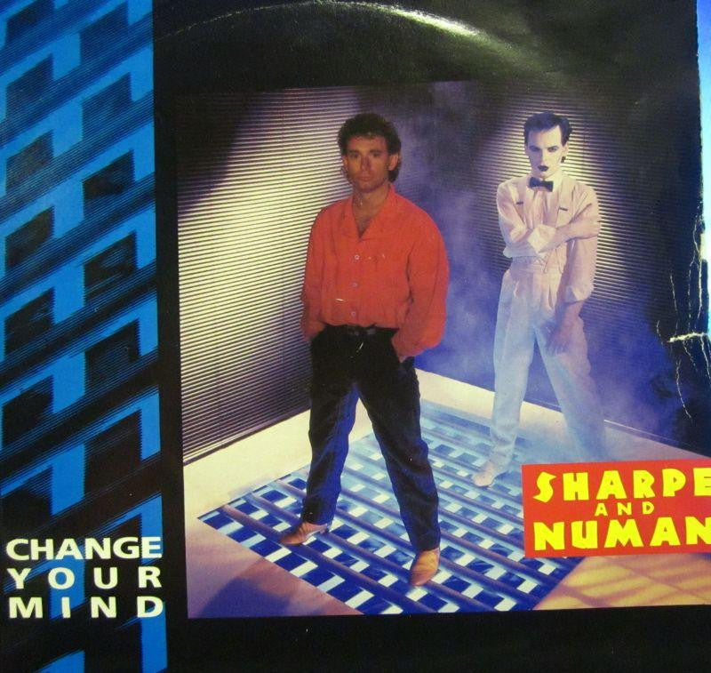 Sharpe & Numan-Change Your Mind-Polydor-7" Vinyl