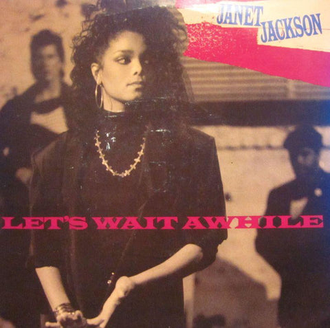 Janet Jackson-Let's Wait A While-A & M-7" Vinyl