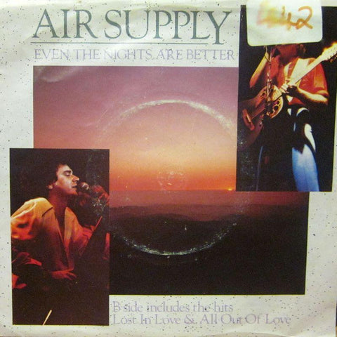 Air Supply-Even The Nights Are Better-Arista-7" Vinyl P/S
