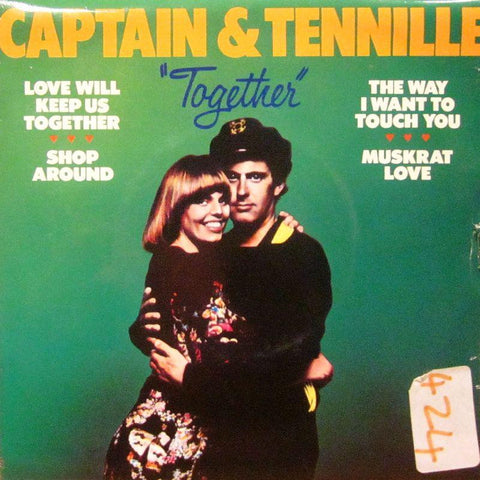 Captain & Tennille-Together-A & M-7" Vinyl P/S